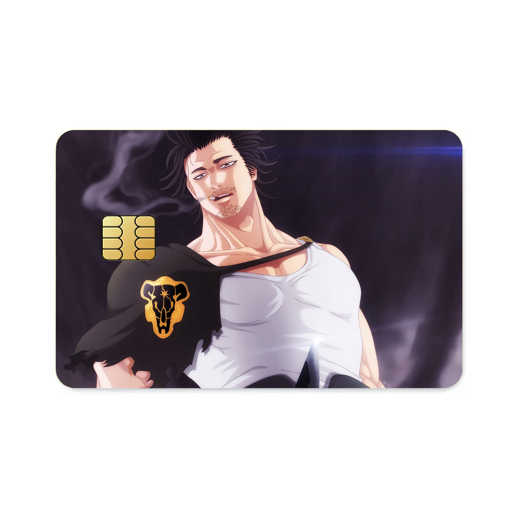 Black Clover Yami Sukehiro  Credit Card Skins (4-in-1 Pack)