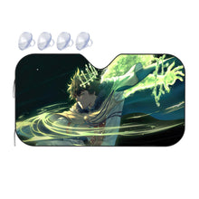 Load image into Gallery viewer, Black Clover Yuno  Car Sunshade
