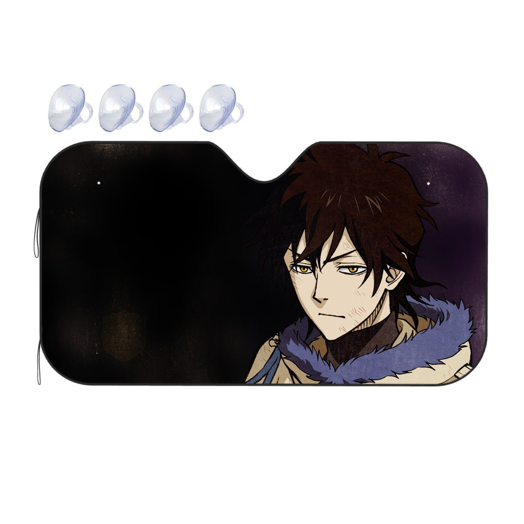Black Clover Yuno  Car Sunshade