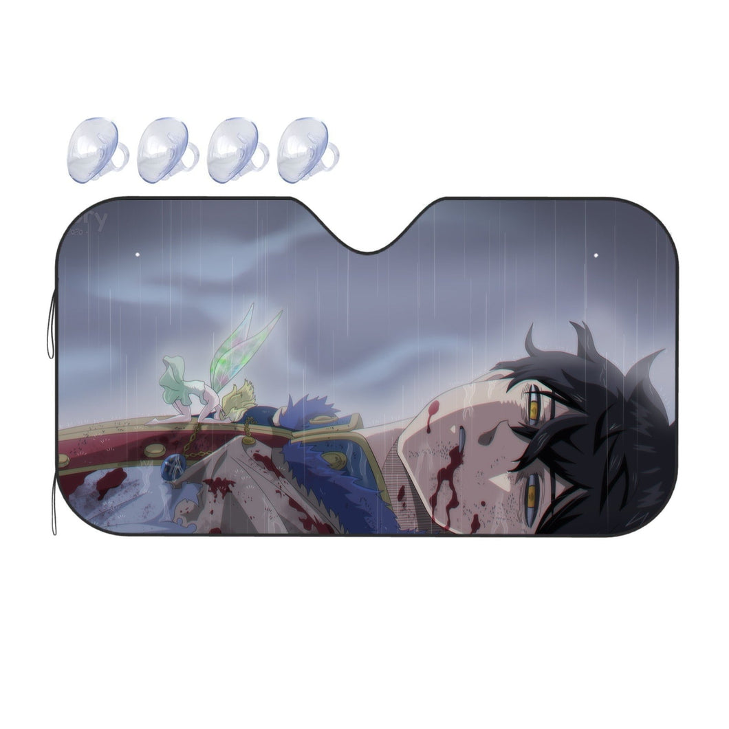 Black Clover Yuno  Car Sunshade