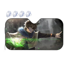 Load image into Gallery viewer, Black Clover Yuno  Car Sunshade
