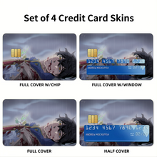 Load image into Gallery viewer, Black Clover Yuno  Credit Card Skins (4-in-1 Pack)
