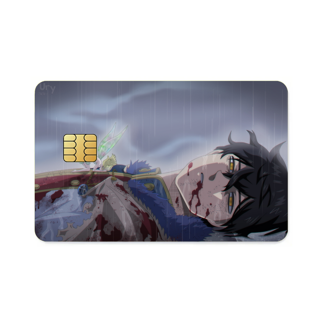 Black Clover Yuno  Credit Card Skins (4-in-1 Pack)