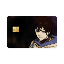 Load image into Gallery viewer, Black Clover Yuno  Credit Card Skins (4-in-1 Pack)
