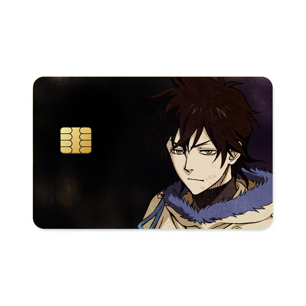 Black Clover Yuno  Credit Card Skins (4-in-1 Pack)