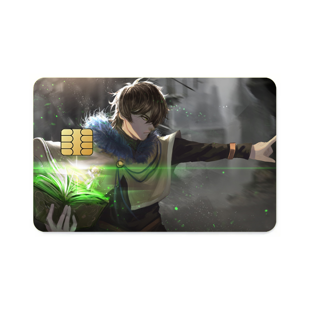 Black Clover Yuno  Credit Card Skins (4-in-1 Pack)