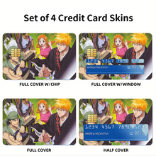 Load image into Gallery viewer, bleach  Credit Card Skins (4-in-1 Pack)

