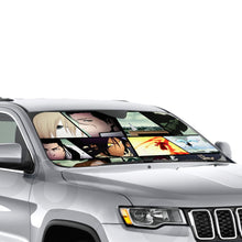 Load image into Gallery viewer, Bleach Ichigo Kurosaki, Kisuke Urahara  Car Sunshade
