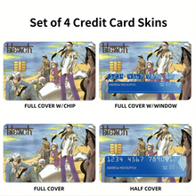 Load image into Gallery viewer, Bleach Ichigo Kurosaki, Orihime Inoue, Yasutora Sado  Credit Card Skins (4-in-1 Pack)
