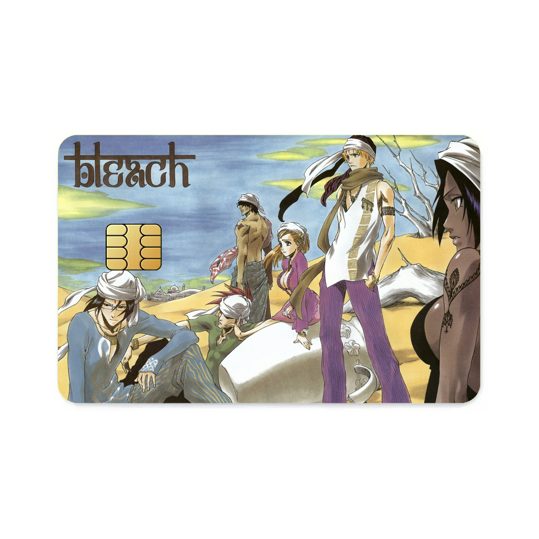 Bleach Ichigo Kurosaki, Orihime Inoue, Yasutora Sado  Credit Card Skins (4-in-1 Pack)