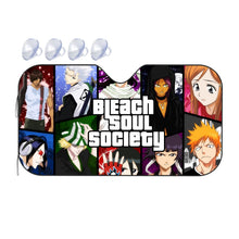 Load image into Gallery viewer, Bleach Ichigo Kurosaki, Rukia Kuchiki, Orihime Inoue, Yasutora Sado, Kisuke Urahara  Car Sunshade

