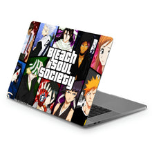 Load image into Gallery viewer, Bleach Ichigo Kurosaki, Rukia Kuchiki, Orihime Inoue, Yasutora Sado, Kisuke Urahara  Macbook Skin
