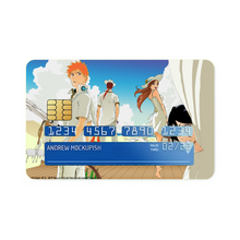 Load image into Gallery viewer, Bleach Ichigo Kurosaki, Rukia Kuchiki, Renji Abarai, Orihime Inoue, Yasutora Sado  Credit Card Skins (4-in-1 Pack)
