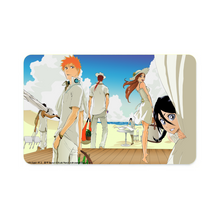 Load image into Gallery viewer, Bleach Ichigo Kurosaki, Rukia Kuchiki, Renji Abarai, Orihime Inoue, Yasutora Sado  Credit Card Skins (4-in-1 Pack)
