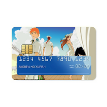 Load image into Gallery viewer, Bleach Ichigo Kurosaki, Rukia Kuchiki, Renji Abarai, Orihime Inoue, Yasutora Sado  Credit Card Skins (4-in-1 Pack)
