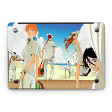 Load image into Gallery viewer, Bleach Ichigo Kurosaki, Rukia Kuchiki, Renji Abarai, Orihime Inoue, Yasutora Sado  Macbook Skin
