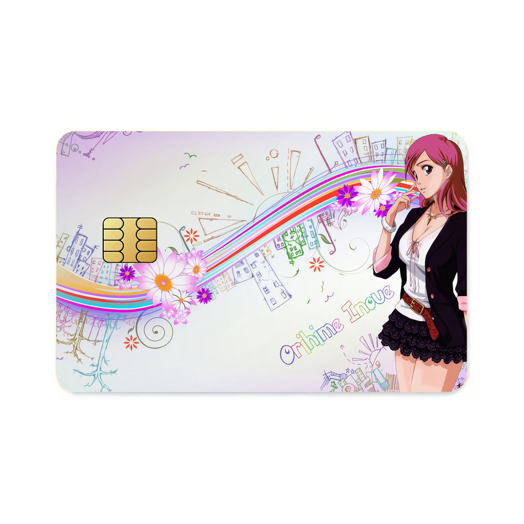 Bleach Orihime Inoue  Credit Card Skins (4-in-1 Pack)
