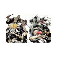 Bleach Renji Abarai, Kenpachi Zaraki  Credit Card Skins (4-in-1 Pack)
