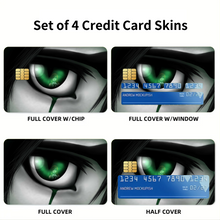 Load image into Gallery viewer, Bleach Ulquiorra Cifer  Credit Card Skins (4-in-1 Pack)
