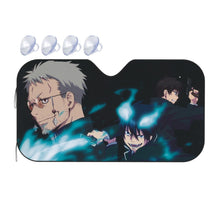 Load image into Gallery viewer, Blue Exorcist  Car Sunshade
