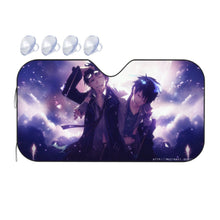 Load image into Gallery viewer, Blue Exorcist  Car Sunshade
