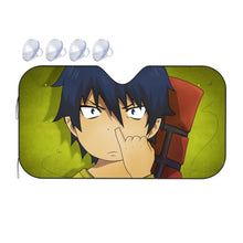 Load image into Gallery viewer, Blue Exorcist  Car Sunshade
