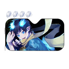 Load image into Gallery viewer, Blue Exorcist  Car Sunshade
