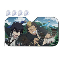 Load image into Gallery viewer, Blue Exorcist  Car Sunshade
