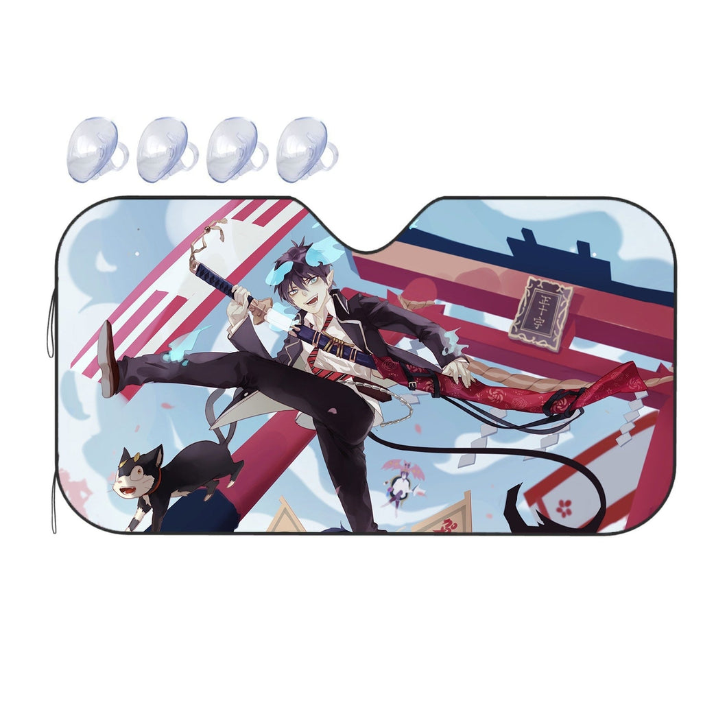 Blue Exorcist  Car Sunshade