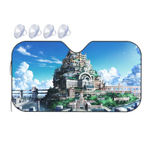 Load image into Gallery viewer, Blue Exorcist  Car Sunshade
