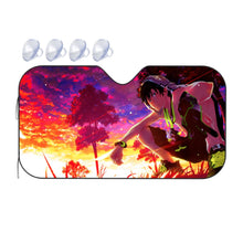 Load image into Gallery viewer, Blue Exorcist  Car Sunshade
