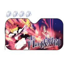 Load image into Gallery viewer, Blue Exorcist  Car Sunshade
