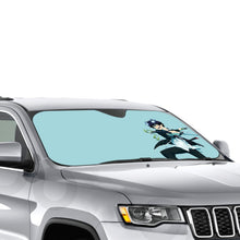 Load image into Gallery viewer, Blue Exorcist  Car Sunshade
