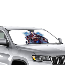Load image into Gallery viewer, Blue Exorcist  Car Sunshade

