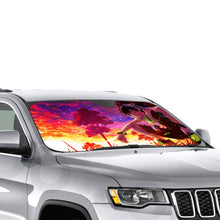 Load image into Gallery viewer, Blue Exorcist  Car Sunshade
