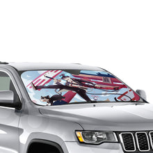 Load image into Gallery viewer, Blue Exorcist  Car Sunshade
