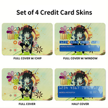 Load image into Gallery viewer, Blue Exorcist  Credit Card Skins (4-in-1 Pack)
