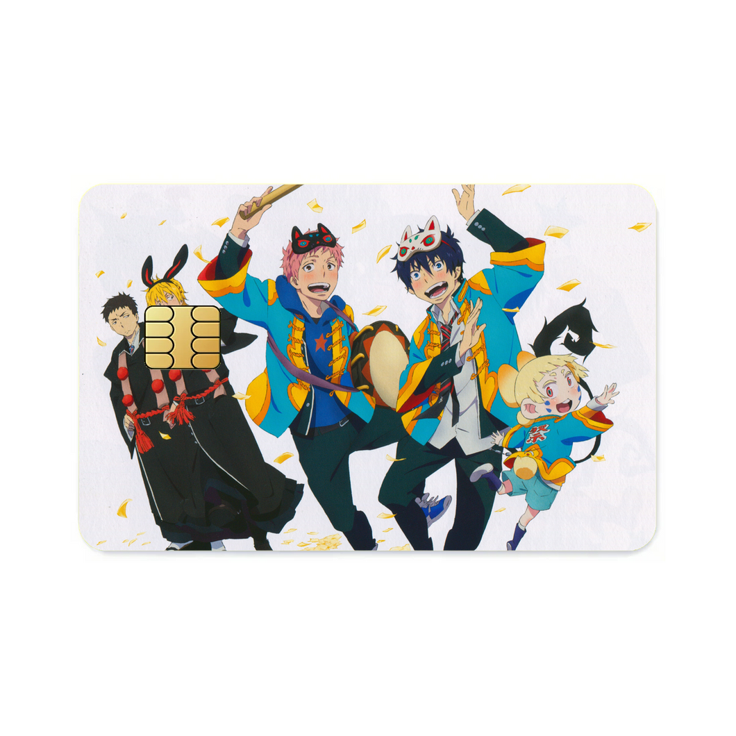 Blue Exorcist  Credit Card Skins (4-in-1 Pack)