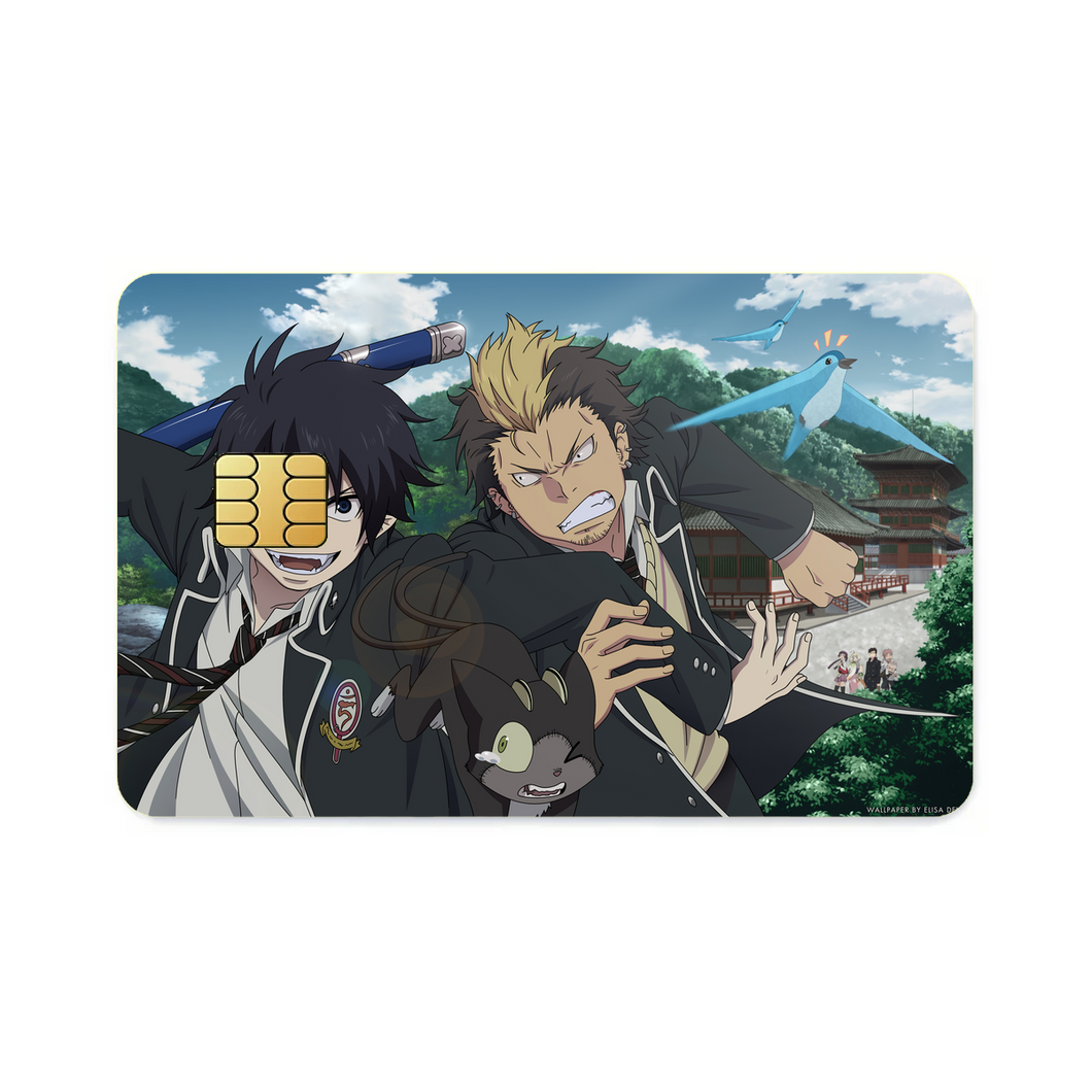 Blue Exorcist  Credit Card Skins (4-in-1 Pack)