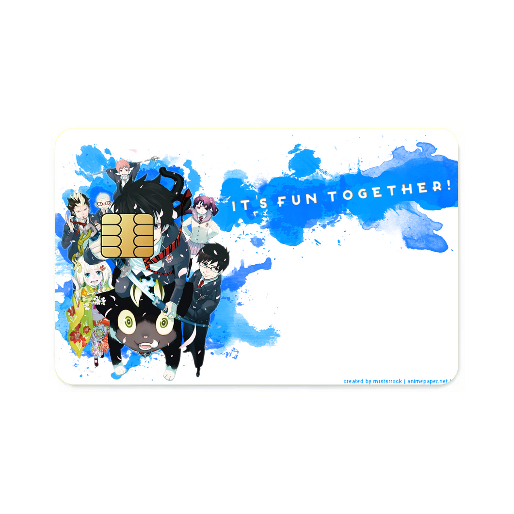 Blue Exorcist  Credit Card Skins (4-in-1 Pack)