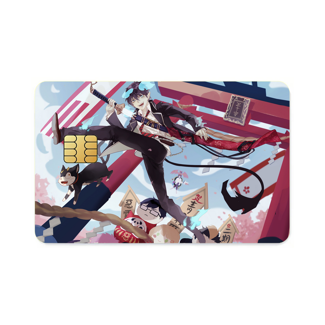 Blue Exorcist  Credit Card Skins (4-in-1 Pack)