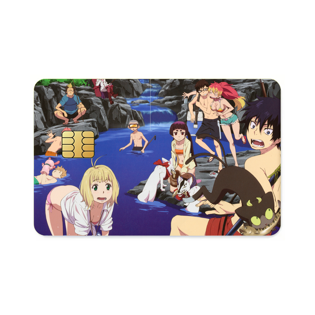 Blue Exorcist  Credit Card Skins (4-in-1 Pack)