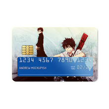 Load image into Gallery viewer, Blue Exorcist  Credit Card Skins (4-in-1 Pack)
