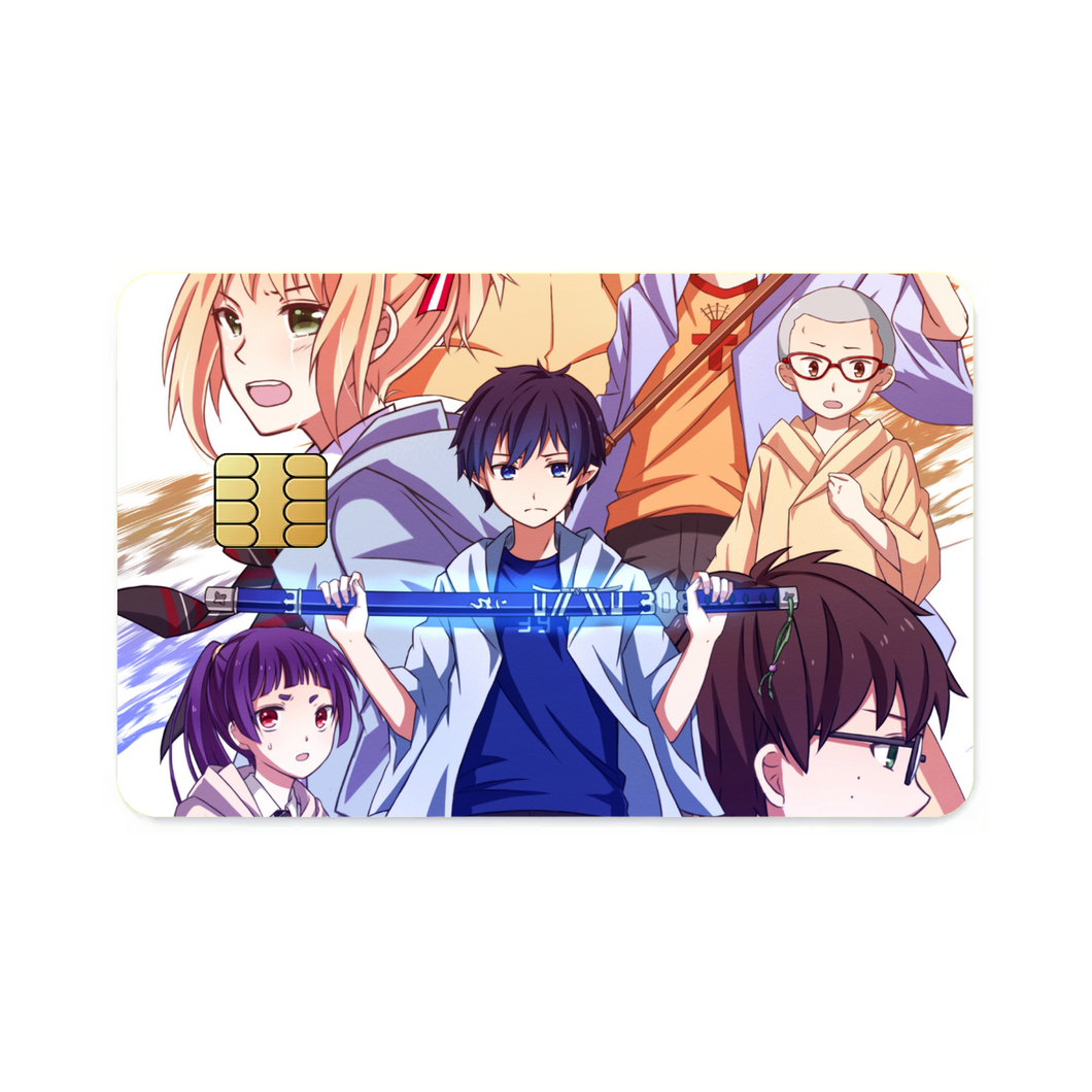 Blue Exorcist Rin Okumura  Credit Card Skins (4-in-1 Pack)