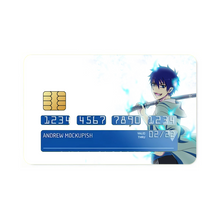 Load image into Gallery viewer, Blue Exorcist Rin Okumura  Credit Card Skins (4-in-1 Pack)
