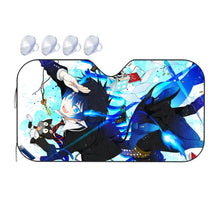 Load image into Gallery viewer, Blue Exorcist Rin Okumura, Yukio Okumura  Car Sunshade
