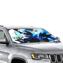 Load image into Gallery viewer, Blue Exorcist Rin Okumura, Yukio Okumura  Car Sunshade
