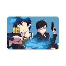 Load image into Gallery viewer, Blue Exorcist Rin Okumura, Yukio Okumura  Credit Card Skins (4-in-1 Pack)
