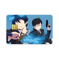 Blue Exorcist Rin Okumura, Yukio Okumura  Credit Card Skins (4-in-1 Pack)