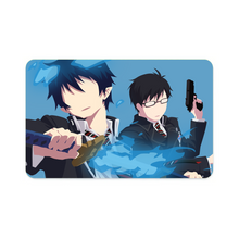 Load image into Gallery viewer, Blue Exorcist Rin Okumura, Yukio Okumura  Credit Card Skins (4-in-1 Pack)

